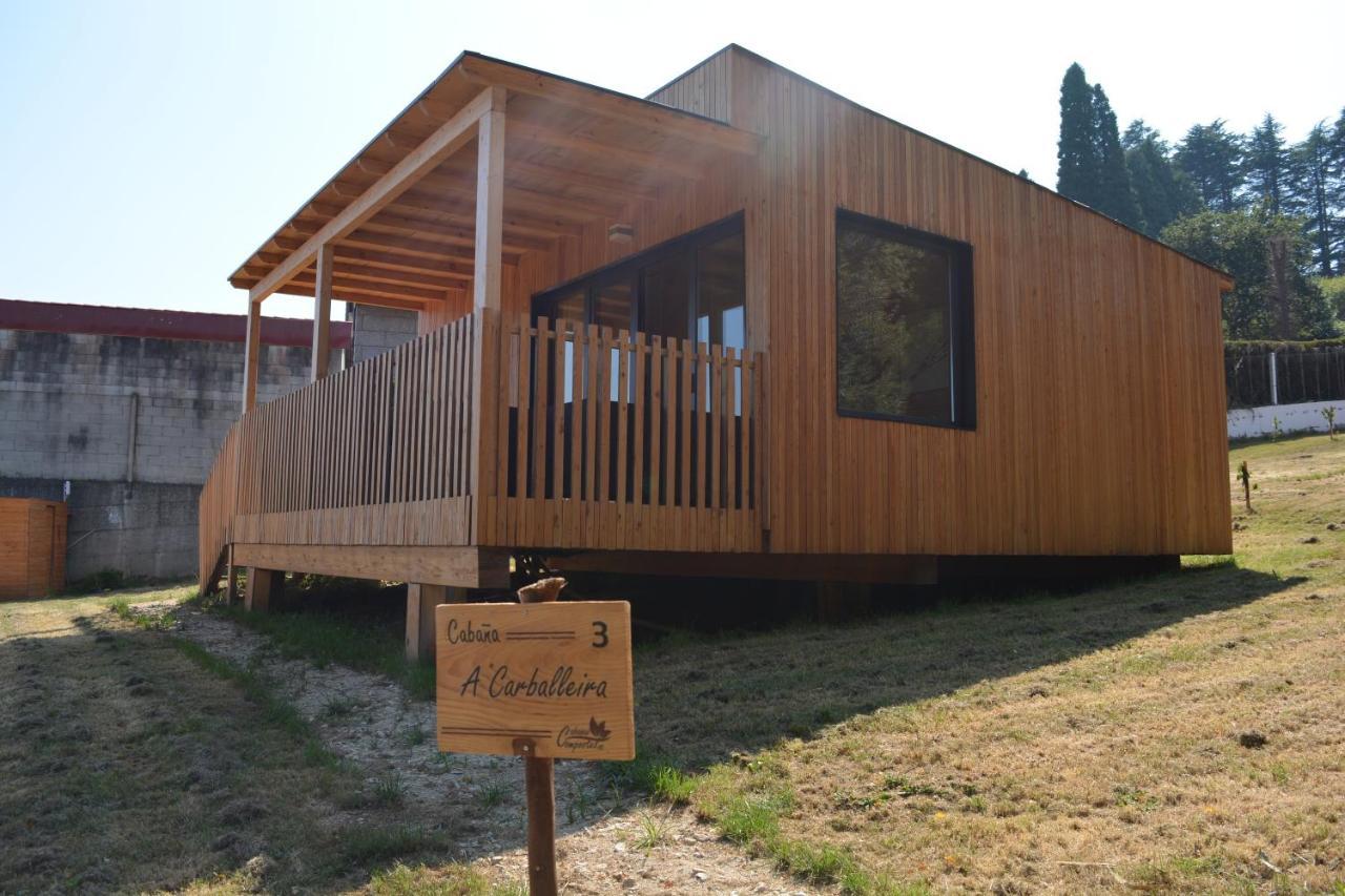 סנטיאגו דה קומפוסטלה Cabanas Compostela - Cabana A Carballeira מראה חיצוני תמונה